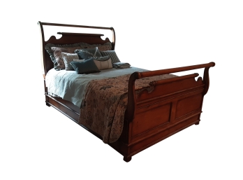 Full Size Antique Sleigh Bed