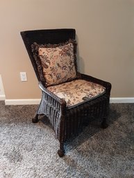 Wicker Accent Chair #2