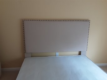 Full Size Nail Head Upholstered Headboard