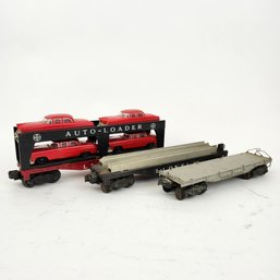 Lionel Lines Three Train Cars