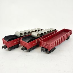 Lionel Train Cars NYC 6342 And 6462