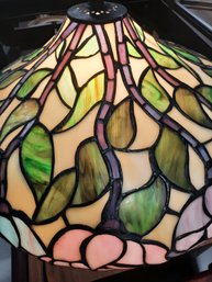 Contemporary Floral Stained Glass Lamp- NO SHIPPING