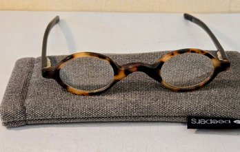 Eyebobs Small Tortoise Reading Glasses - Ben Franklin Style!