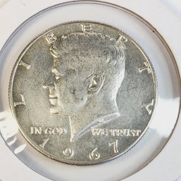 1967 Silver Kennedy  Half Dollar Uncirculated