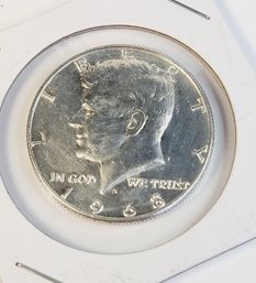 1968 D Silver Kennedy  Half Dollar Uncirculated