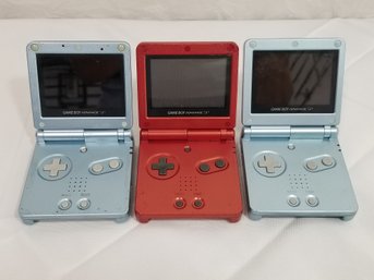 Nintendo Gameboy Advance SP Handheld Gaming Systems