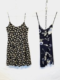 Women's Floral A-Line Dress Short Cami Party Dresses By All That Jazz & LeBelle Sizes - 3/4 & Med