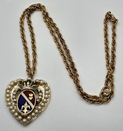 Vintage Coro Pendant Necklace From The 1950's