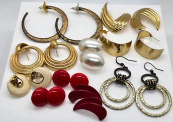 Nice Lot Of Vintage Earrings