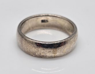 Vintage Sterling Silver Band Ring