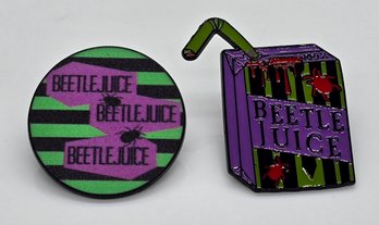 Pair Of Beetlejuice Pins