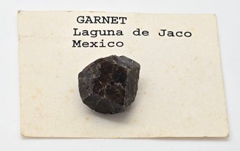 Garnet From Laguna De Jaco Mexico