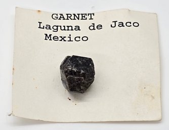 Beautiful Garnet From Laguna De Jaco Mexico