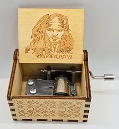 Captain Jack Sparrow Mini Music Box