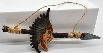 Vintage Interesting Native American Spear Decor