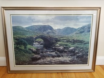 Peter Ellenshaw 'Poison Bridge - Donegal' Hand Signed Framed Lithograph Print