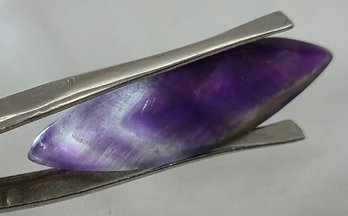 21.30 CT Tested Amethyst Cabochon Gemstone