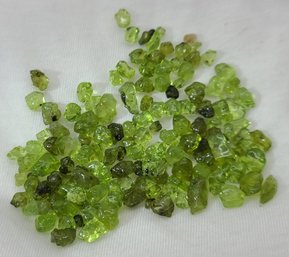 100 CT Brazilian Green Peridot Nuggets