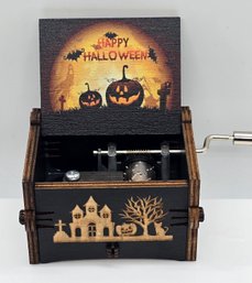 Brand New Happy Halloween Mini Music Box