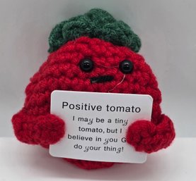 Cute Positive Tomato