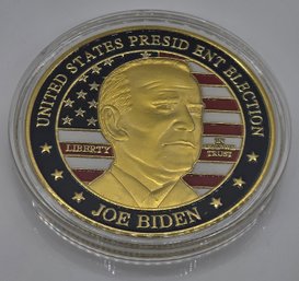 President Biden Collectible Coin In Case