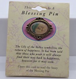 Vintage Blessing Pin