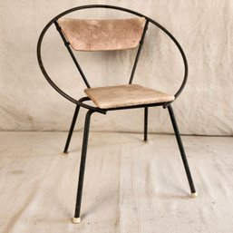 Mid Century Iron Childs Chair