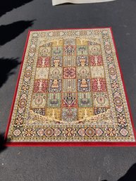 Imperial Home Dynamics Turkish Ethnic Style Area Rug - Jewel Tone Bathtiari  3'10' X 5'3'