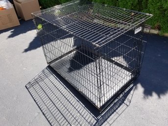 Large Precision Metal Wire Dog Cage