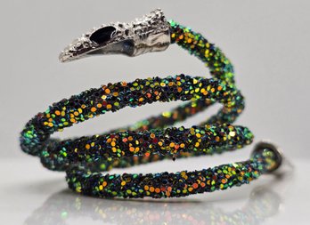 25 Inch Multi-Color Bendable Snake Bracelet Or Necklace