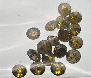 Lot Of Yellow Diamonds