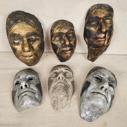 Lot Of Mask Wall Hangings By Barbara Broido