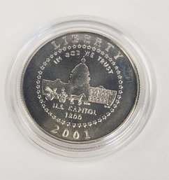 2001 U.S.  Capitol Visitor Center Commemorative Half Dollar Coin