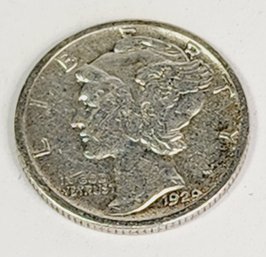 NICE...1929-S  Silver Mercury Dime