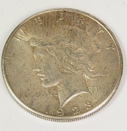 1923 Peace Silver U.S.  Dollar (101 Years Old)