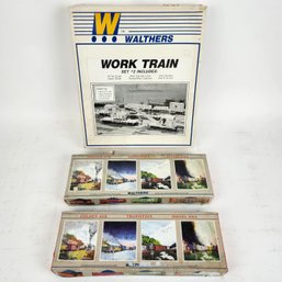 Walthers Train Set And Train Car Models