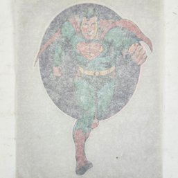 Vintage Iron-On Superman Patch