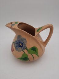 Vintage 1940s Hand Painted GUILD Pottery Pitcher