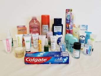 Great Selection Of Assorted Travel Size Toiletries For Hair And Body (lot 1)