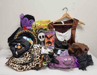 Halloween Costume & Decor Lot