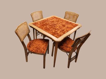 MCM Stakmore Table & Chairs