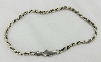 Vintage Sterling Silver 7' Italian Bracelet ~ 4.83 Grams