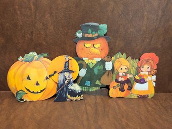 Vintage Hallmark Halloween/fall Ephemera