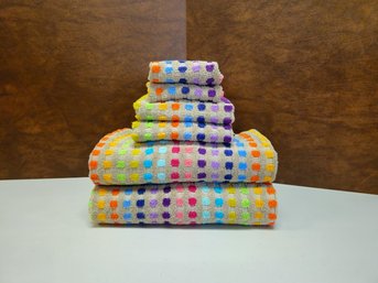 The Company Store Spectrum Towel Set (Retail $130)