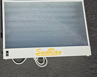 SunRay Light Therapy Panel With Instructions