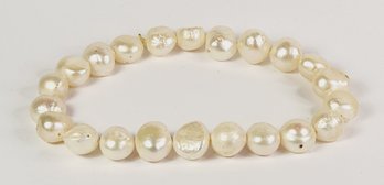 Vintage Cultured Fresh Water Pearl Stretch Bracelet