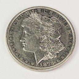 1878 Morgan Silver Dollar (first Year Of Morgans)