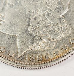 1884 Morgan Silver Dollar