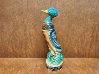 Vintage Jim Bean Mallard Decanter