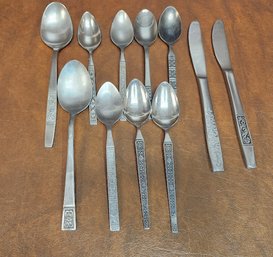 Mixed MCM Flatware Lot